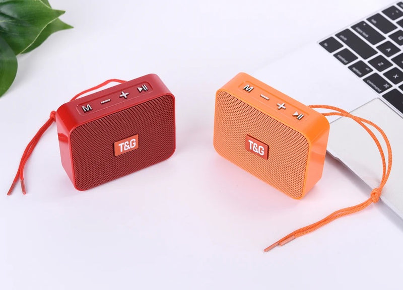 Caixa de Som Bluetooth T&G TG166 Estilo Boombox com USB, Rádio FM e Som Potente