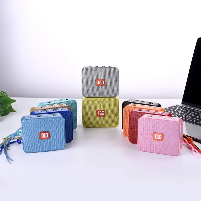 Caixa de Som Bluetooth T&G TG166 Estilo Boombox com USB, Rádio FM e Som Potente