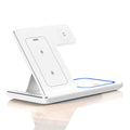 Fast Charging Pad 3 em 1 – Suporte + LED + Wireless