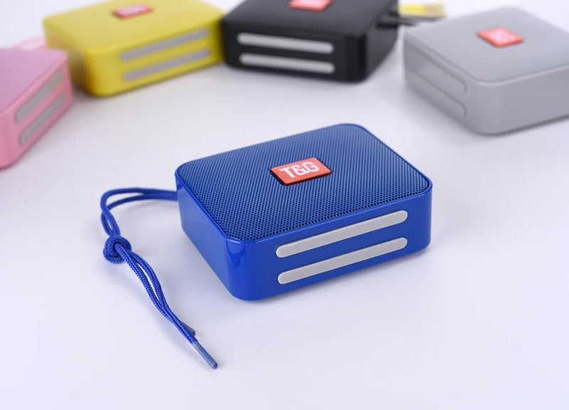 Caixa de Som Bluetooth T&G TG166 Estilo Boombox com USB, Rádio FM e Som Potente