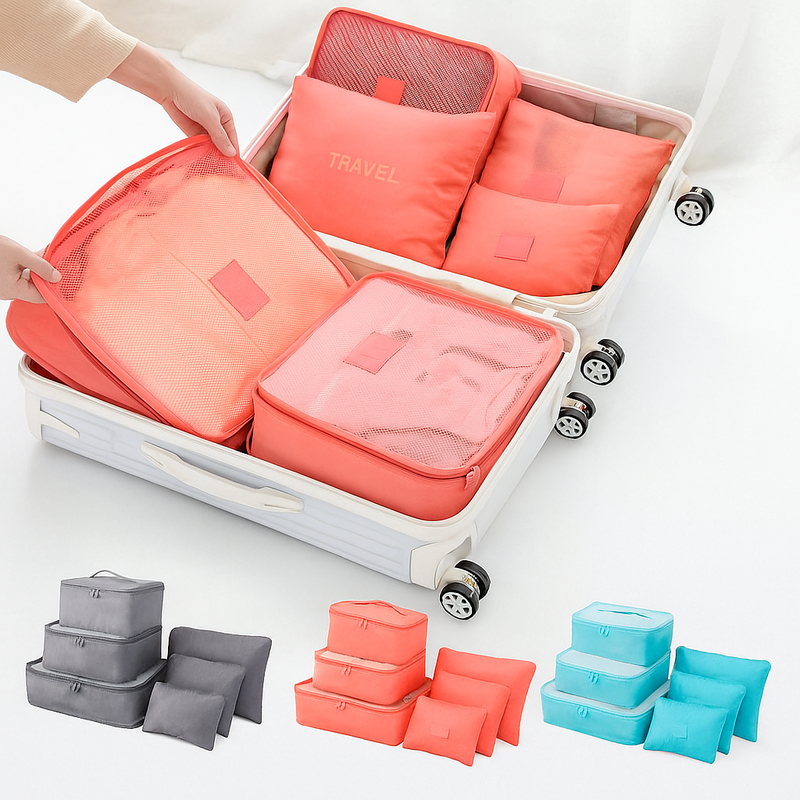 Kit 7 Bolsas Organizadoras