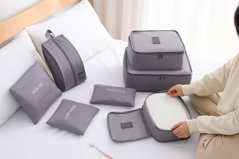 Kit 7 Bolsas Organizadoras