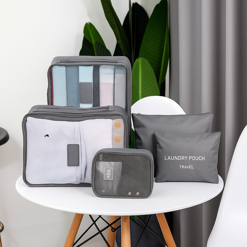 Kit 7 Bolsas Organizadoras