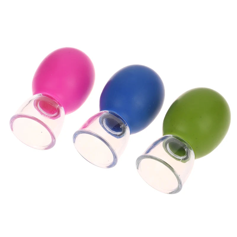 Kit de 5 peças de ventosas de silicone para massagem.