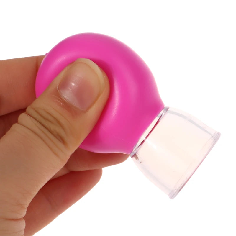 Kit de 5 peças de ventosas de silicone para massagem.