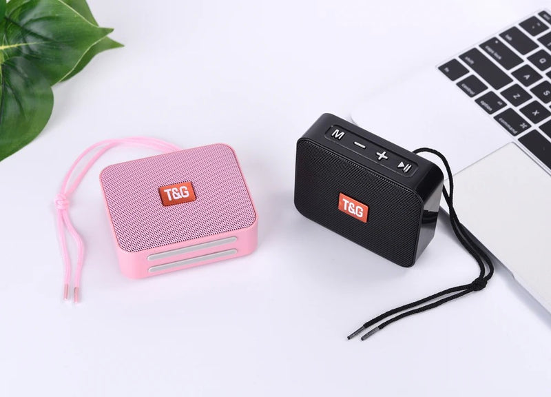 Caixa de Som Bluetooth T&G TG166 Estilo Boombox com USB, Rádio FM e Som Potente