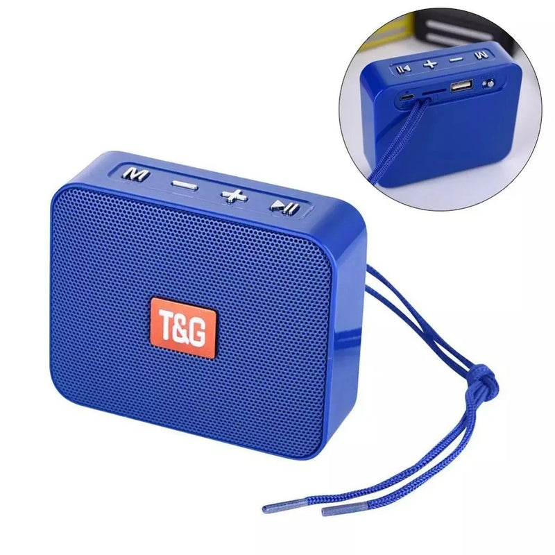 Caixa de Som Bluetooth T&G TG166 Estilo Boombox com USB, Rádio FM e Som Potente